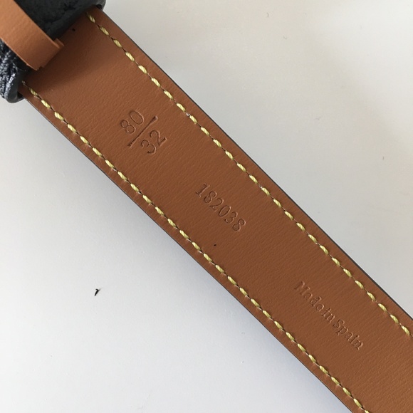 LOEWE Anagram Leather belt - Picture 7 of 7